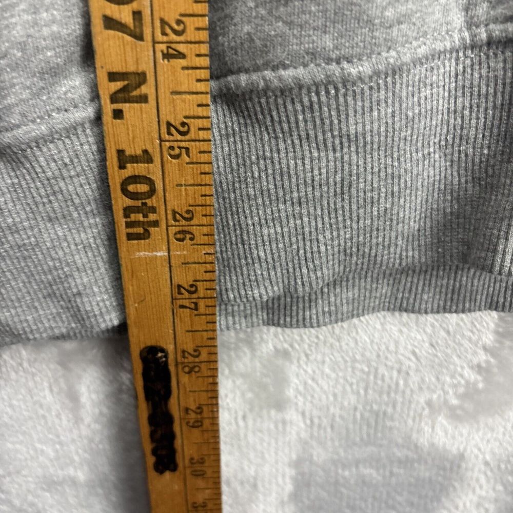 Harvard Crimson Sweatshirt Womens Medium Gray Crewneck Pullover Fleece Zara* - Picture 4 of 6